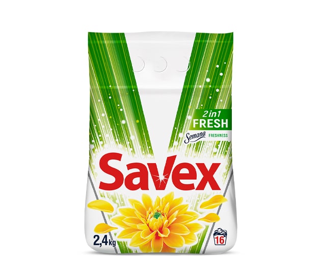 SAVEX სარეცხი ფხვნილი უნივერსალური  2.4 კგ